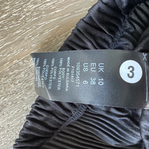 ASOS design maternity wide leg plisse pants - Picture 4 of 5